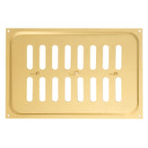 Timloc 9x6 Metal Internal Hit and Miss Louvre Vent Brass Anodised